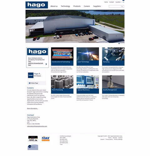 Hago-Automotive Homepage 1440px