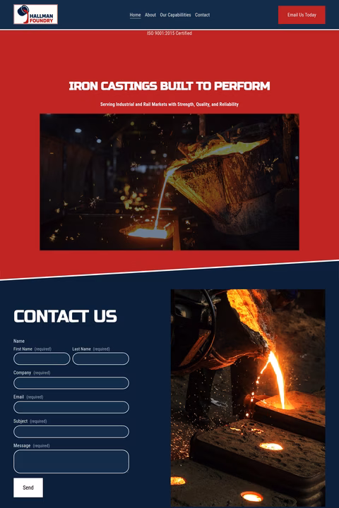 Hallman-Foundry Homepage 1440px
