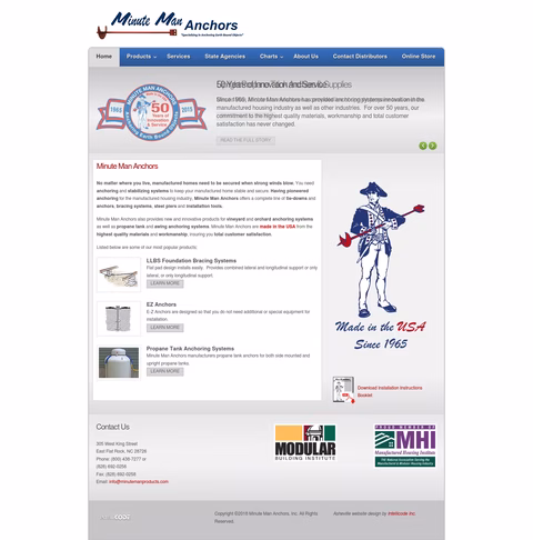 Minute-Man-Anchors Homepage 1440px