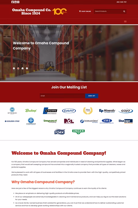 Omaha-Compound Homepage 1440px
