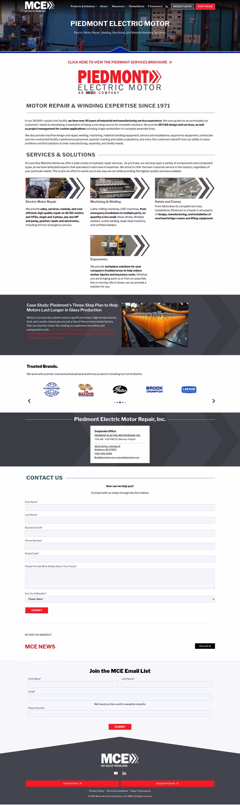 Piedmont-Electric-Motor Homepage 1440px