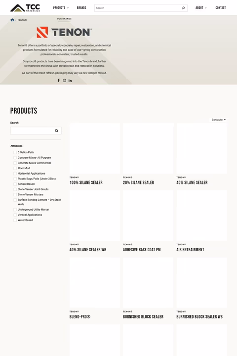 Conproco Homepage 1440px
