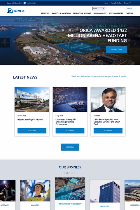 Orica-Usa Homepage 1440px