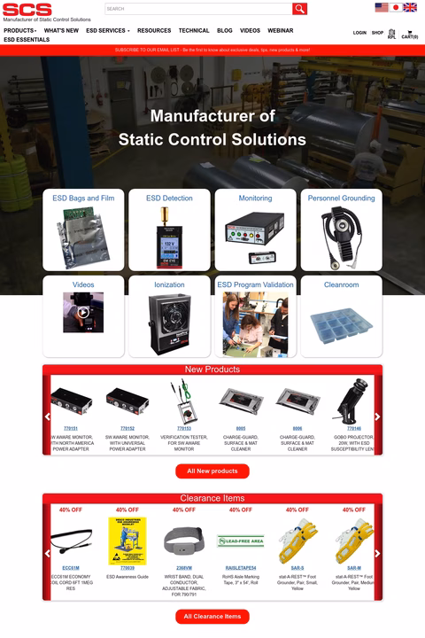 Static-Control-Solutions Homepage 1440px