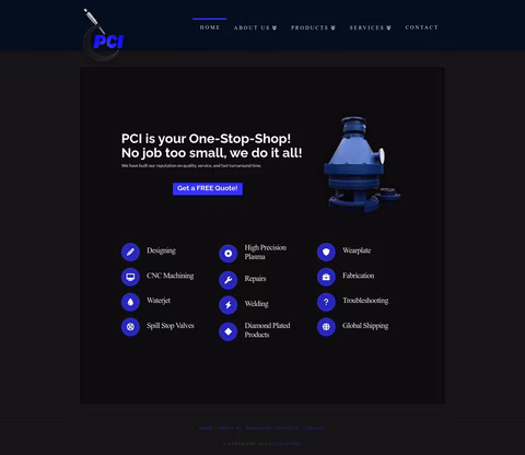 Pci-Machine Homepage 1440px