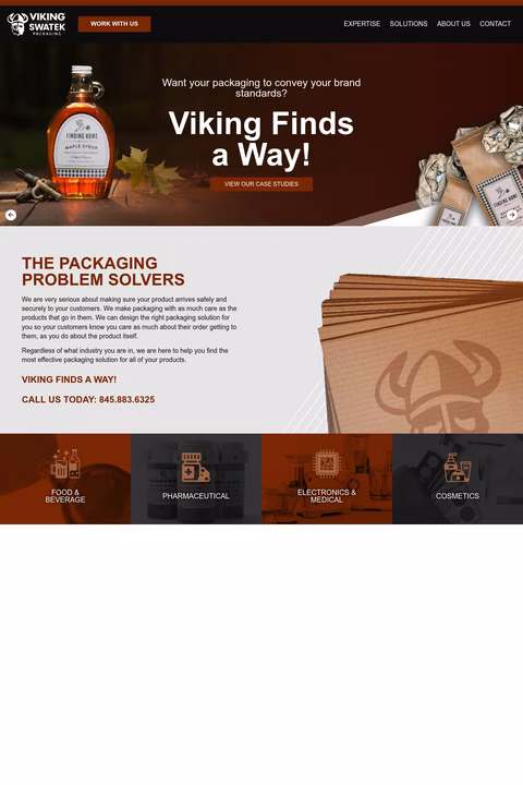 Viking-Packaging Homepage 1440px