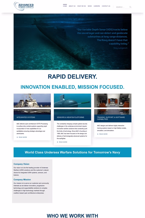 Advanced-Acoustic-Concepts Homepage 1440px
