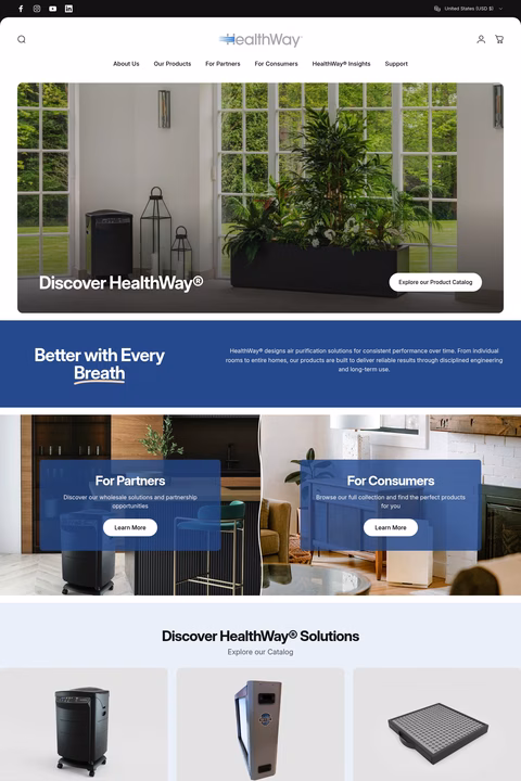 Healthway Homepage 1440px