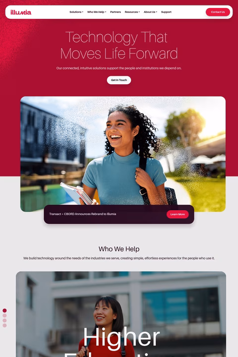 Illumia Homepage 1440px