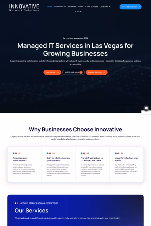Innovative-Network-Solutions Homepage 1440px