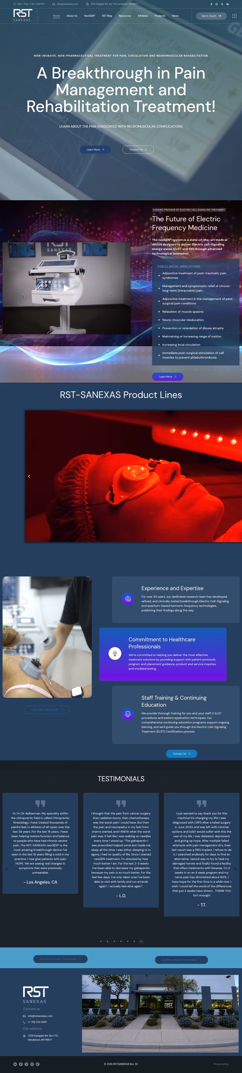 Rst-Sanexas Homepage 1440px