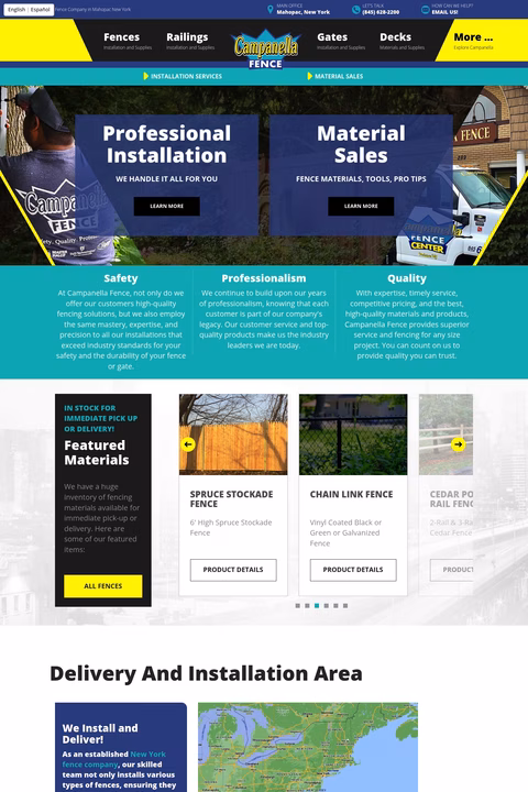 Campanella-Fence Homepage 1440px
