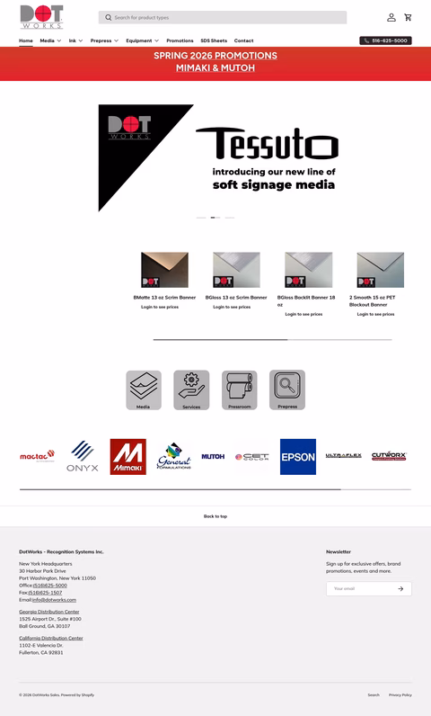 Dotworks Homepage 1440px
