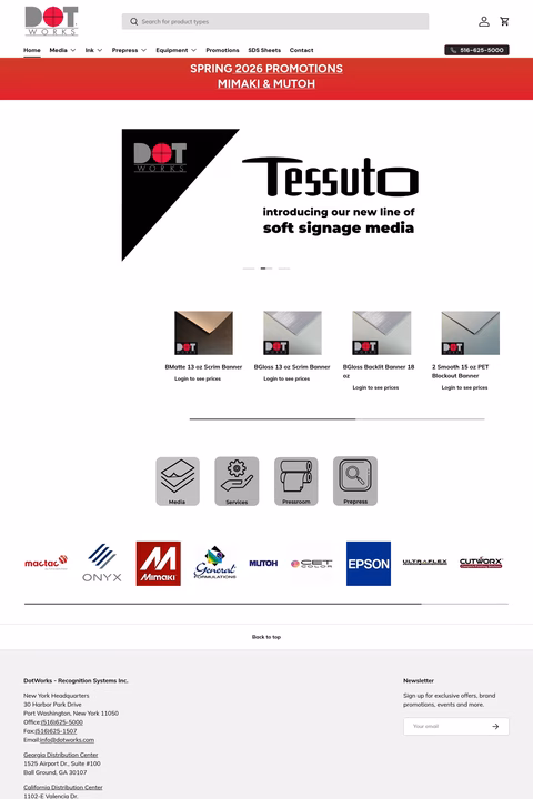 Dotworks Homepage 1440px