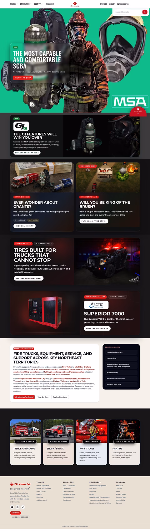 Firematic-Supply-Company Homepage 1440px