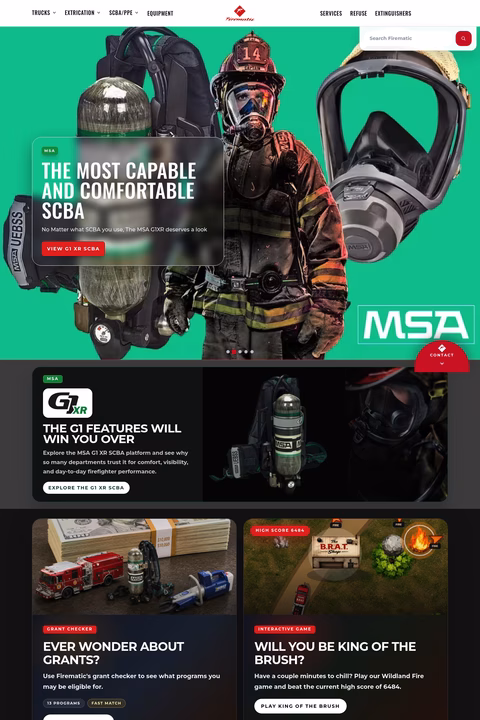 Firematic-Supply-Company Homepage 1440px