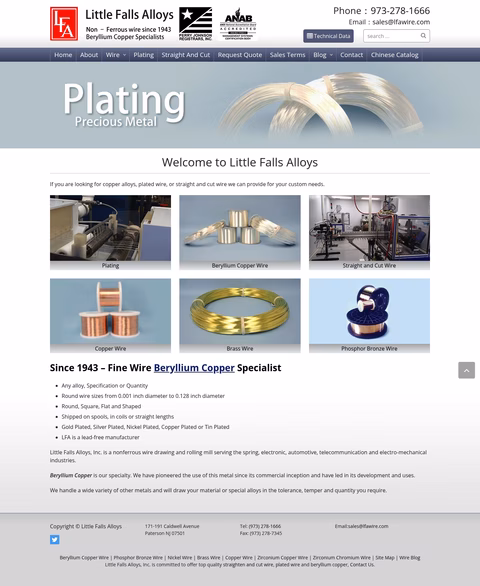 Little-Falls-Alloys Homepage 1440px