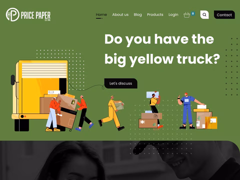 Price-Paper Homepage 1440px