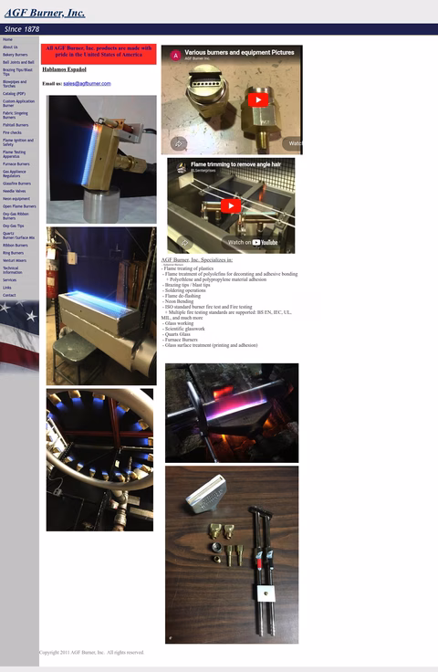 Agf-Burner Homepage 1440px