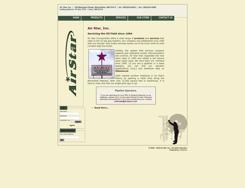 Air-Star-Inc Homepage 1440px