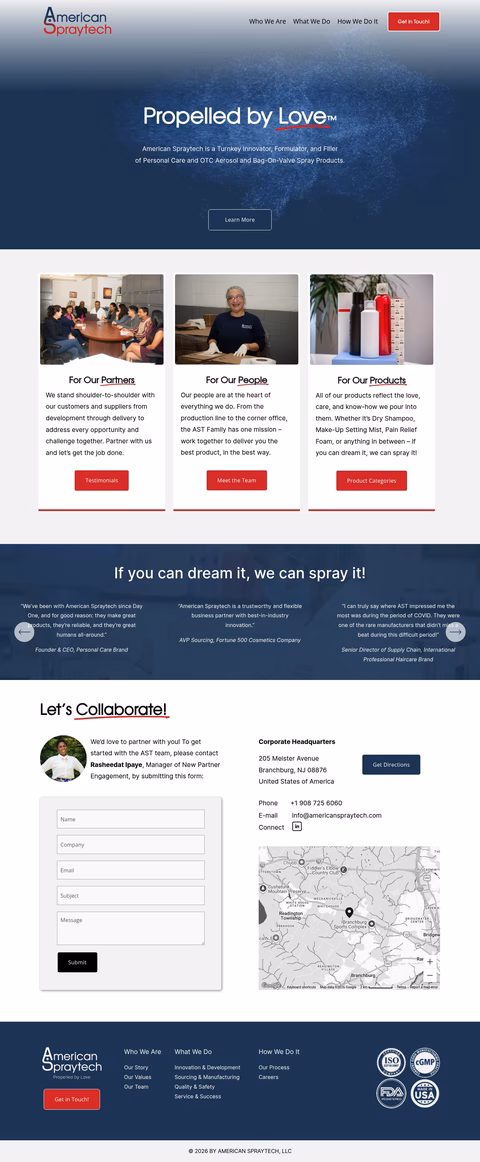 American-Spraytech Homepage 1440px