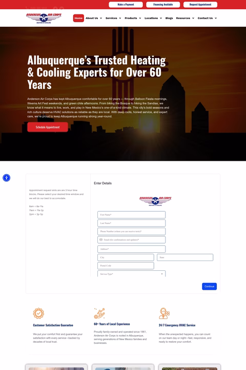Anderson-Air-Corps Homepage 1440px