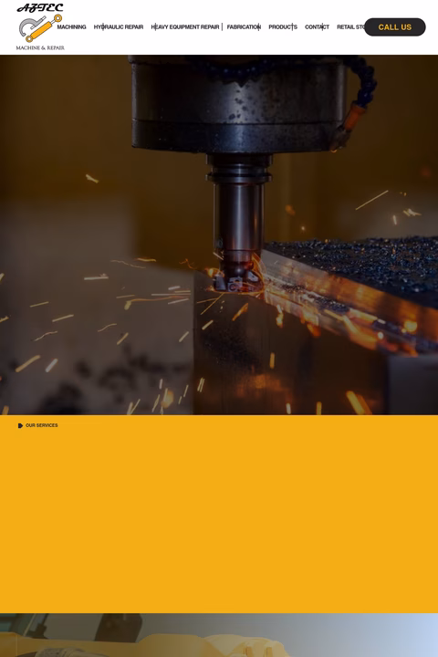 Aztec-Machine-Repair Homepage 1440px