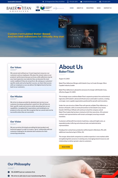 Baker-Titan-Adhesives Homepage 1440px