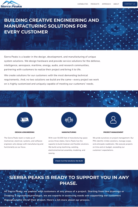 Betatron-Electronics Homepage 1440px