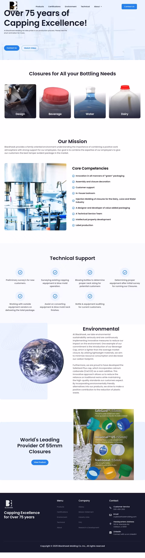 Blackhawk-Molding Homepage 1440px