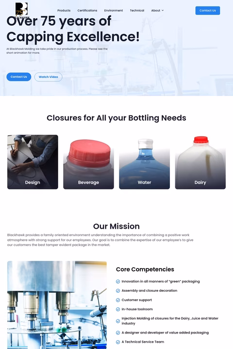 Blackhawk-Molding Homepage 1440px