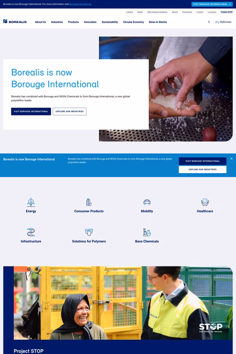 Borealis-Group Homepage 1440px