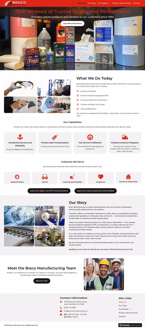 Braco-Manufacturing Homepage 1440px