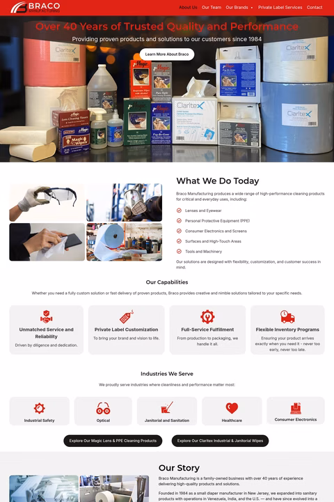 Braco-Manufacturing Homepage 1440px