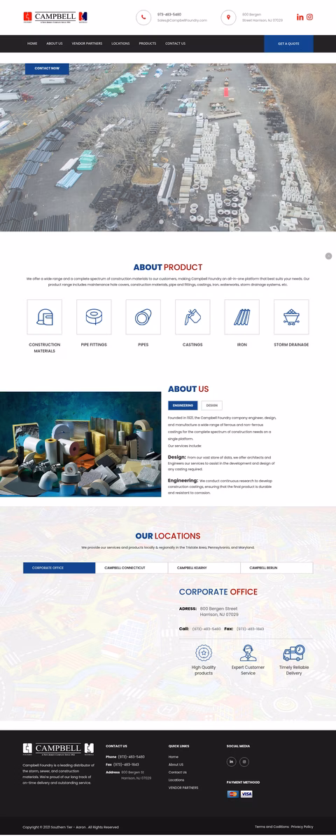 Campbell-Foundry Homepage 1440px