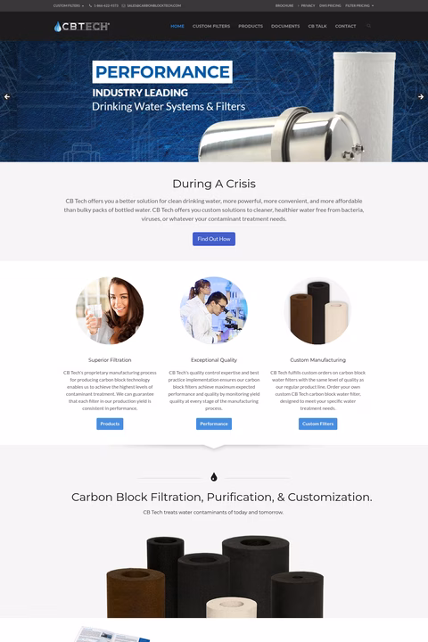 Carbon-Block-Technology Homepage 1440px