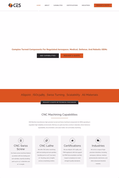 Ces-Machine-Products Homepage 1440px