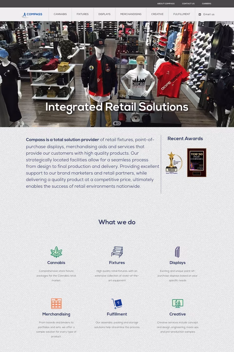 Compass-Retail-Display-Group Homepage 1440px