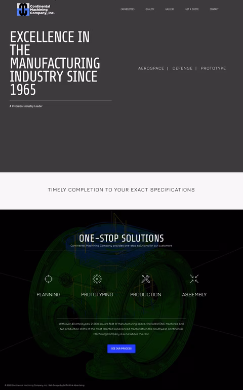 Continental-Machining-Company Homepage 1440px