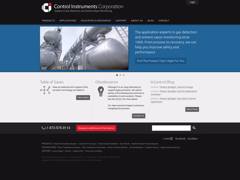 Control-Instruments-Corporation Homepage 1440px