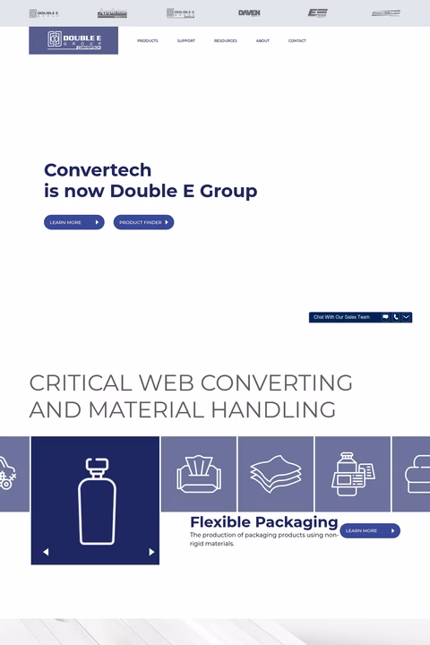 Convertech Homepage 1440px