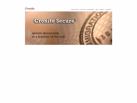 Cronite Homepage 1440px