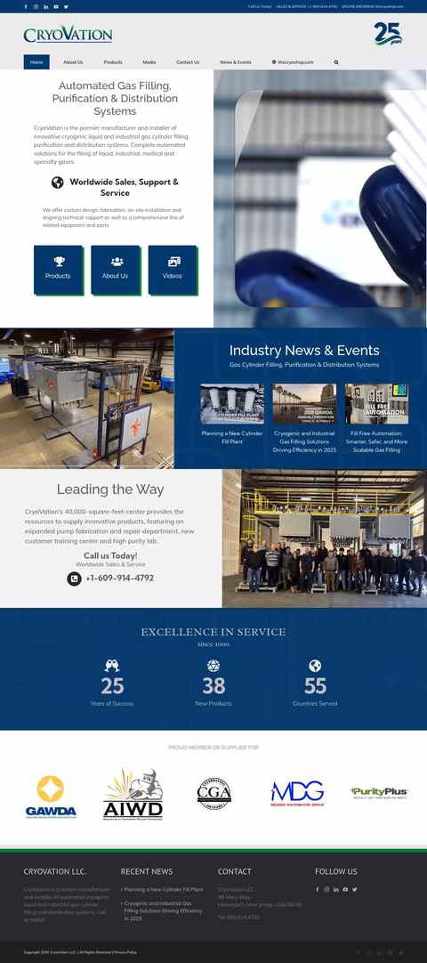 Cryovation Homepage 1440px