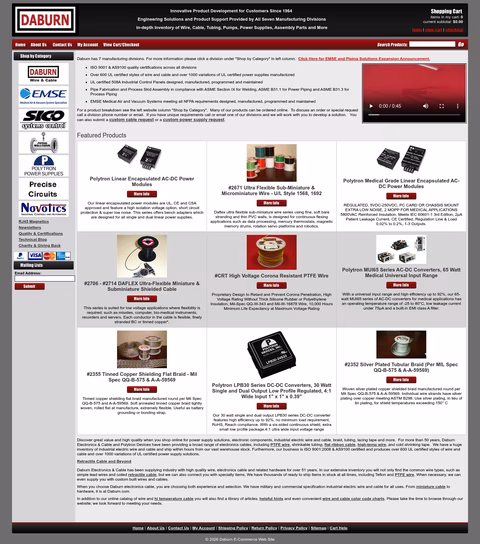 Daburn-Electronics-Cable Homepage 1440px