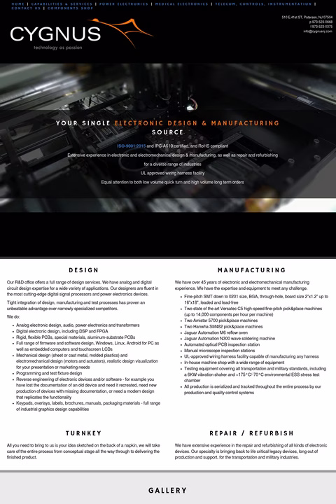 Cygnus-2 Homepage 1440px