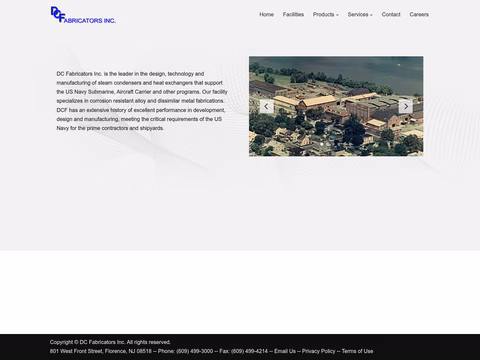 Dc-Fabricators Homepage 1440px