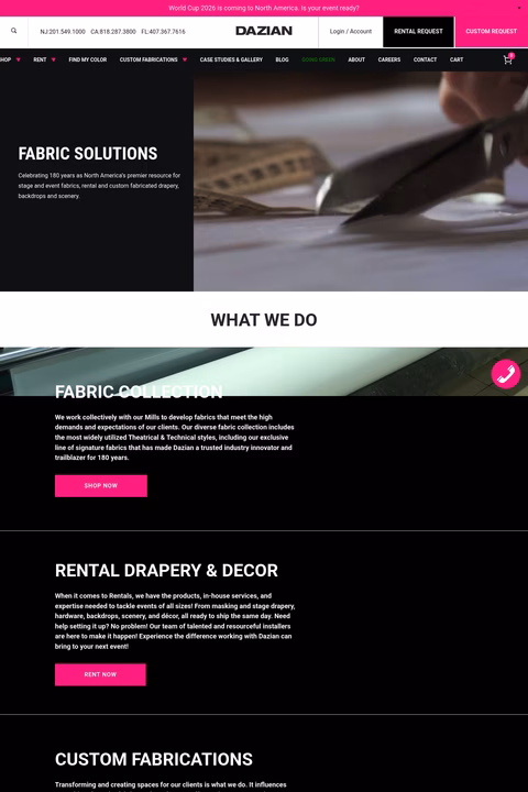 Dazian-Fabrics Homepage 1440px