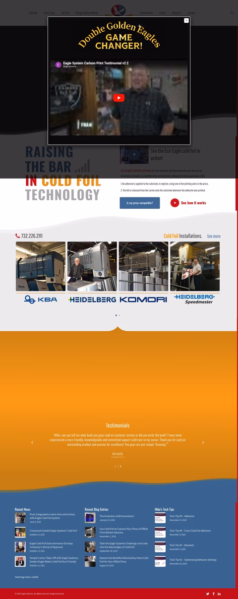 Eagle-Systems Homepage 1440px