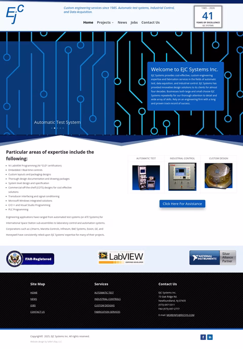 Ejc-Systems Homepage 1440px