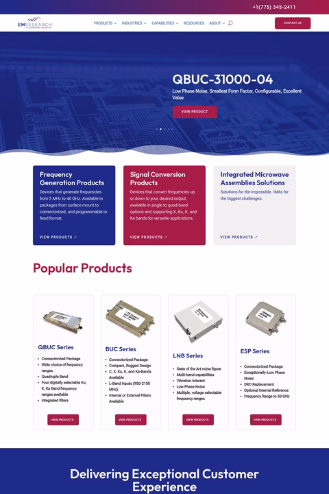 Em-Research Homepage 1440px